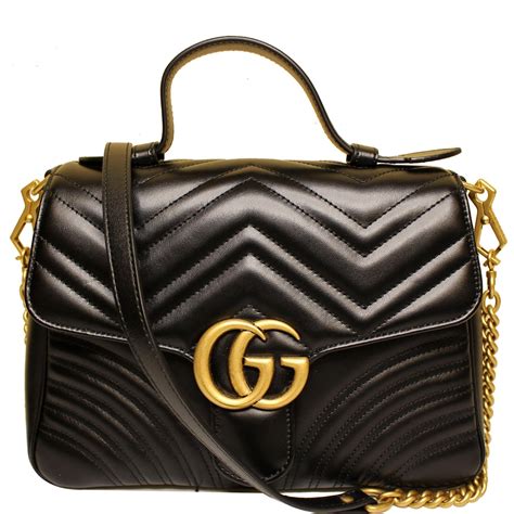 gucci gg marmont top handle|gucci marmont small shoulder bag.